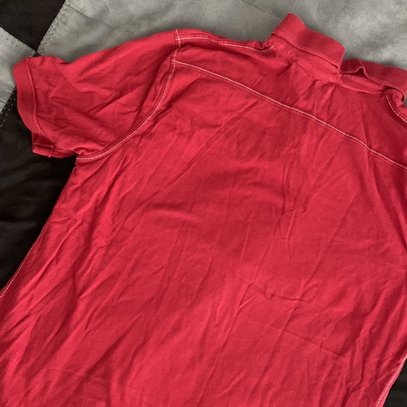 Arizona Jeans deep red A75 polo shirt - Picture 8 of 15